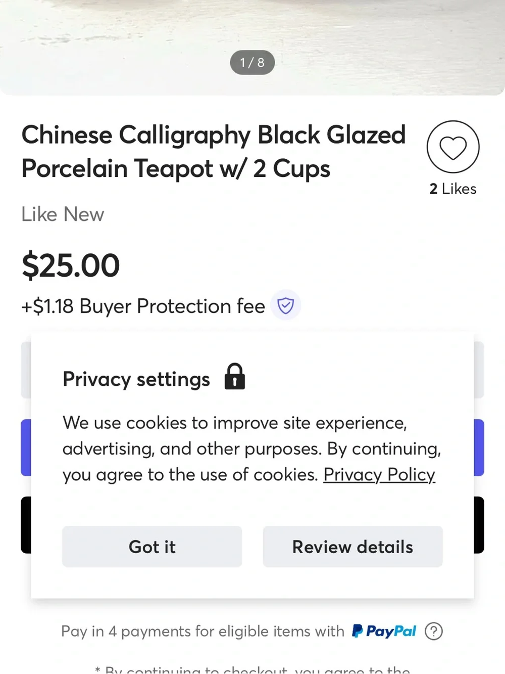 Simple Dining chinese calligraphic
